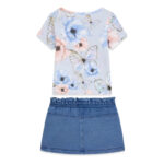 GUESS BABY SET ΜΠΛΟΥΖΑ & DENIM ΦΟΥΣΤΑ - Image 2