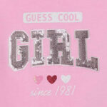 GUESS T-SHIRT SS COOL GIRL ΜΠΛΟΥΖΑ ΡΟΖ - Image 3