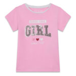 GUESS T-SHIRT SS COOL GIRL ΜΠΛΟΥΖΑ ΡΟΖ