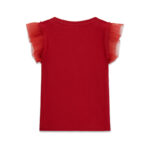 GUESS RIB T-SHIRT W/MESH ΜΠΛΟΥΖΑ ΚΟΚΚΙΝΟ - Image 2