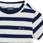 GUESS T-SHIRT SS RIB ΡΙΓΕ ΜΠΛΟΥΖΑ - Image 3