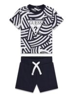 GUESS BABY SET ΜΠΛΟΥΖΑ & ΣΟΡΤΣ ZEBRA