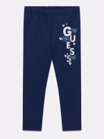 GUESS LEGGINGS ΚΟΛΑΝ ΜΠΛΕ