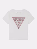 GUESS T-SHIRT HIGH LOW ΜΠΛΟΥΖΑ