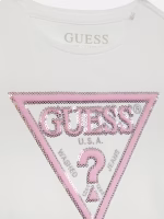 GUESS T-SHIRT HIGH LOW ΜΠΛΟΥΖΑ - Image 3