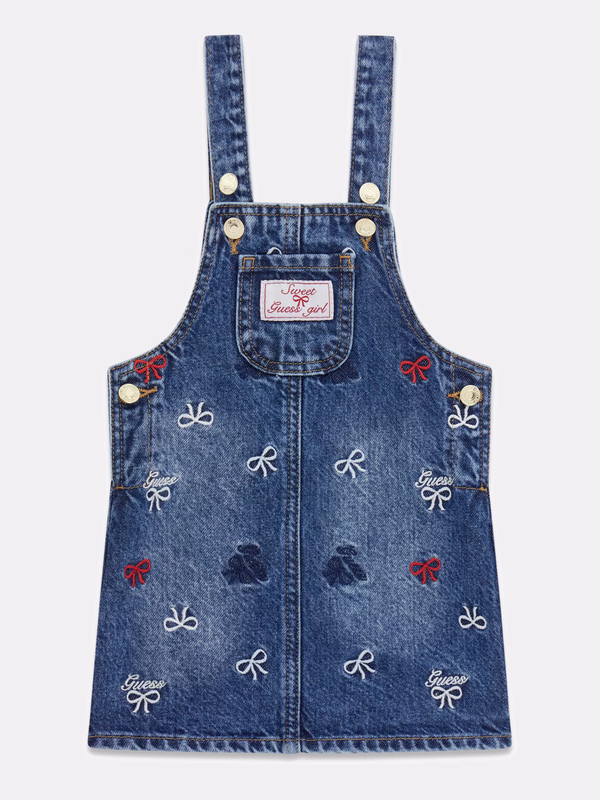 K6RK15D45E0-MEMH GUESS ROMPER RIGID DENIM ΣΑΛΟΠΕΤΑ - Image 1