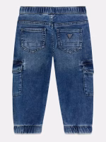 GUESS PANTS RELAXED JEAN GARGO ΠΑΝΤΕΛΟΝΙ - Image 2