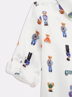 GUESS OXFORD ADJ. LS SHIRT ΠΟΥΚΑΜΙΣΟ - Image 3