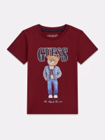GUESS T-SHIRT TEDDY ΜΠΛΟΥΖΑ KOKKINO