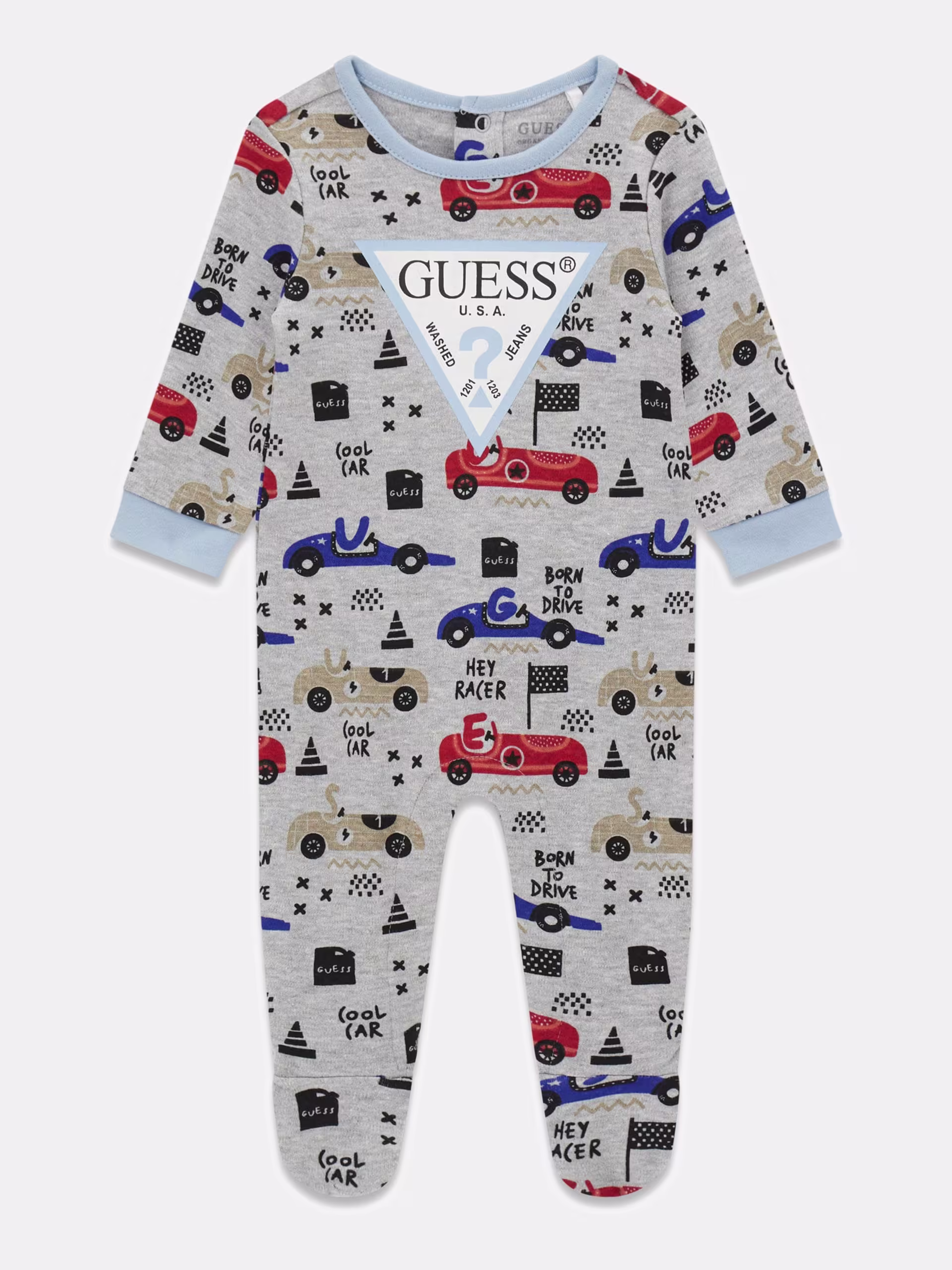 P6RG00KA6W1-P18B GUESS BABY OVERALL CAR ΦΟΡΜΑΚΙ - Image 1
