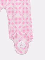 GUESS BABY OVERALL ΦΟΡΜΑΚΙ ΡΟΖ - Image 3