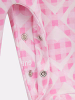 GUESS BABY OVERALL ΦΟΡΜΑΚΙ ΡΟΖ - Image 4