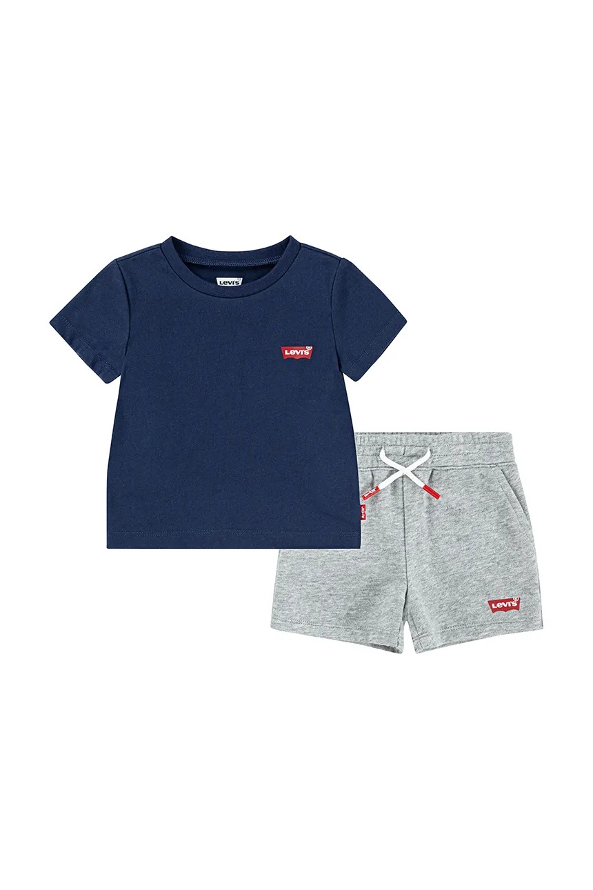 SS25-DKB066-59X_F1 LEVI'S BABY SET ΜΠΛΟΥΖΑΚΙ & ΣΟΡΤΣΑΚΙ - Image 1
