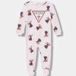 GUESS BABY OVERALL ΦΟΡΜΑΚΙ ΡΟΖ
