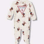 GUESS BABY OVERALL ΦΟΡΜΑΚΙ ΜΠΕΖ