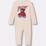 GUESS BABY OVERALL ΦΟΡΜΑΚΙ ΜΠΕΖ