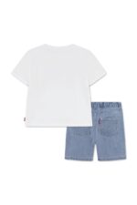 LEVI'S BABY SET WHITE ΜΠΛΟΥΖΑΚΙ & ΣΟΡΤΣΑΚΙ - Image 2