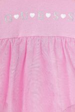 GUESS BABY DRESS BODYSUIT ΦΟΡΕΜΑ ΡΟΖ - Image 3