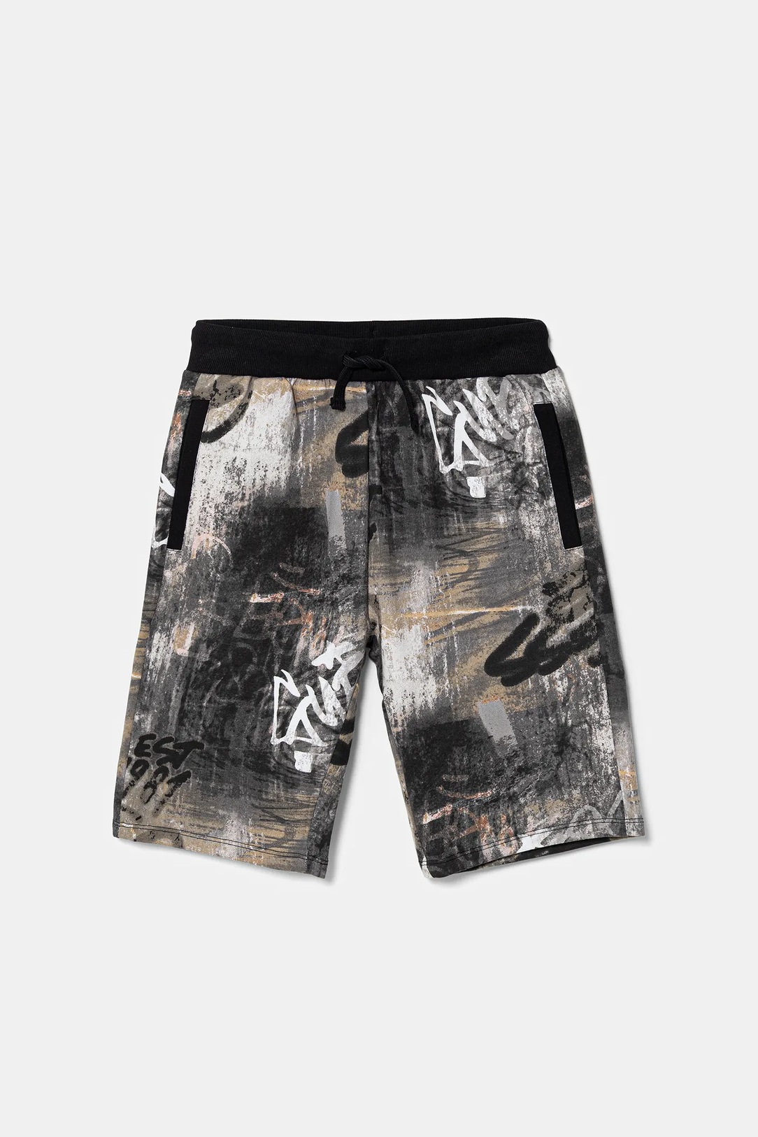 SS26-SZB00Y-90X_F1 GUESS SHORTS TERRY REGULAR ΣΟΡΤΣ - Image 1