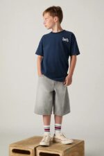 LEVI'S SKATE GREY JEAN SHORTS - Image 3