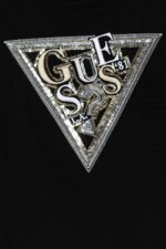 GUESS T-SHIRT MIDI SEQUINS ΜΠΛΟΥΖΑ ΜΑΥΡΟ - Image 3