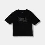 GUESS T-SHIRT SS MIDI ΤΡΟΥΚΣ ΜΠΛΟΥΖΑ