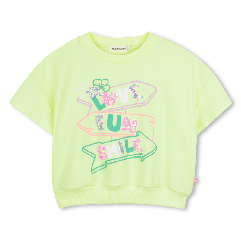 U21926_552_001 BILLIEBLUSH T-SHIRT LOVE FUN SMILE ΜΠΛΟΥΖΑ - Image 1