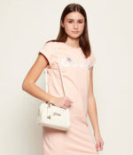 GUESS ΜΠΕΖ ΛΕΥΚΟ MINI HANDBAG ΤΣΑΝΤΑ - Image 8