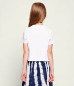 GUESS T-SHIRT CROP SS ΜΠΛΟΥΖΑ ΛΕΥΚΟ - Image 5