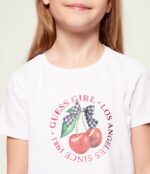 GUESS T-SHIRT CROP SS ΜΠΛΟΥΖΑ ΛΕΥΚΟ - Image 4