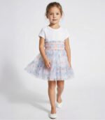 GUESS DRESS MIXED FABRIC ΦΟΡΕΜΑ FLORAL - Image 4