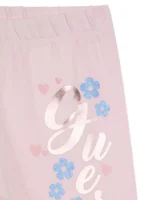 GUESS LEGGINGS ΚΟΛΑΝ ΡΟΖ - Image 3