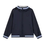GUESS POLY HOODED JACKET ΑΝΤΙΑΝΕΜΙΚΟ ΜΠΟΥΦΑΝ