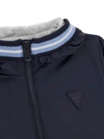 GUESS POLY HOODED JACKET ΑΝΤΙΑΝΕΜΙΚΟ ΜΠΟΥΦΑΝ - Image 3