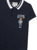 GUESS POLO T-SHIRT TEDDY ΜΠΛΟΥΖΑ - Image 3