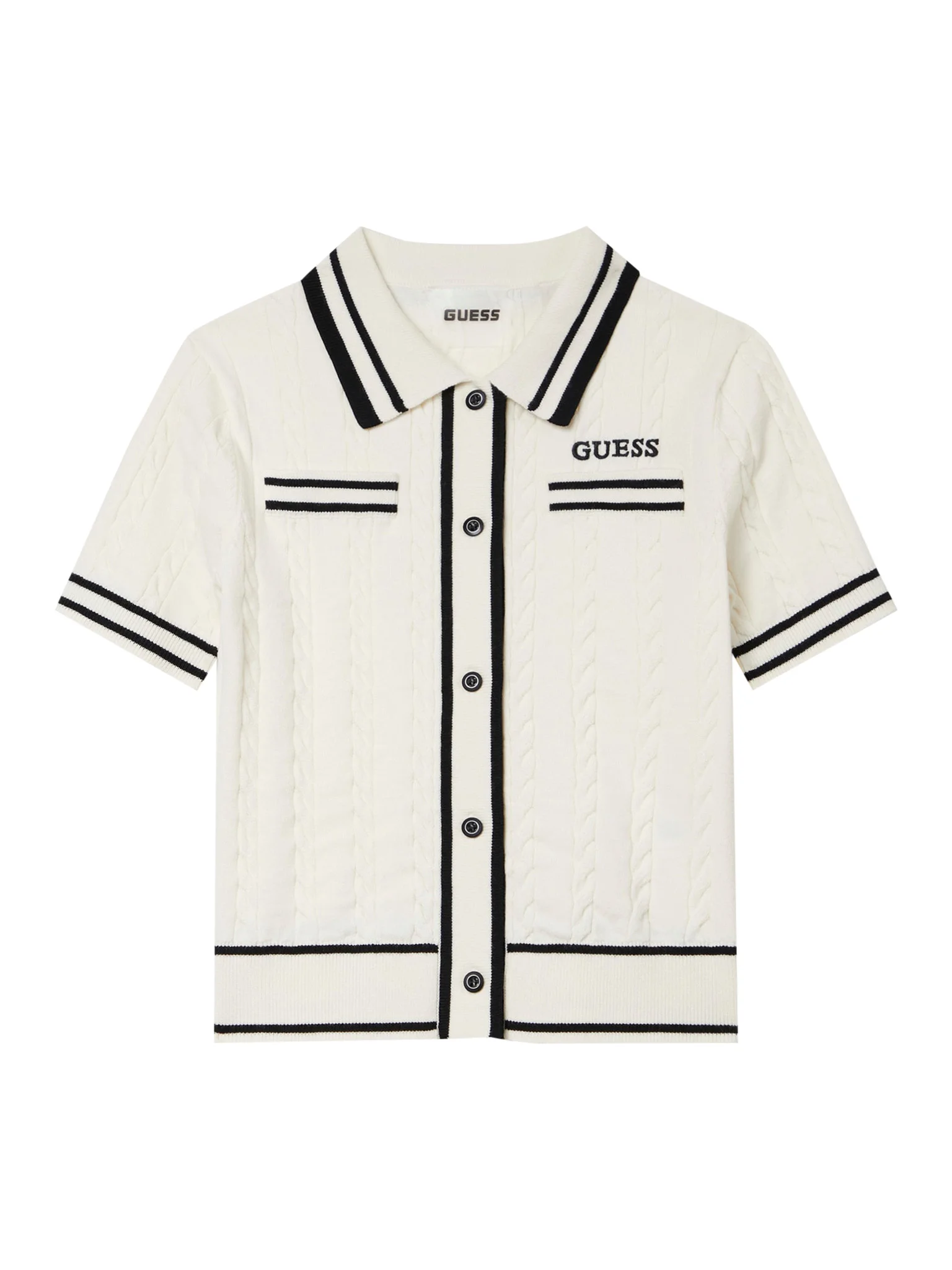 guess-poulober-j6rr16-z4652-leuko-regular-fit-0000305714497 GUESS CARDIGAN MINI ΠΛΕΚΤΗ ΖΑΚΕΤΑ - Image 1