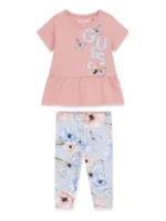 GUESS BABY SET T-SHIRT & LEGGINGS
