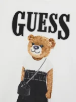 GUESS T-SHIRT SS TEDDY GIRL ΜΠΛΟΥΖΑ ΛΕΥΚΟ - Image 3