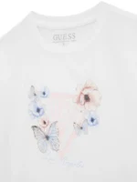 GUESS T-SHIRT MIDI ΜΠΛΟΥΖΑ ΛΕΥΚΟ - Image 3
