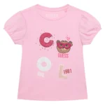 GUESS T-SHIRT SS COOL GIRL ΜΠΛΟΥΖΑ ΡΟΖ