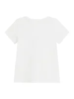 GUESS T-SHIRT SS FLORAL ΜΠΛΟΥΖΑ ΛΕΥΚΟ - Image 2