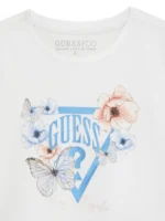 GUESS T-SHIRT SS FLORAL ΜΠΛΟΥΖΑ ΛΕΥΚΟ - Image 3