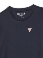 GUESS T-SHIRT SS CORE ΜΠΛΟΥΖΑ ΣΚΟΥΡΟ ΜΠΛΕ - Image 3