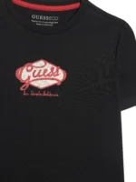 GUESS T-SHIRT SS ΜΠΛΟΥΖΑ ΜΑΥΡΟ - Image 3