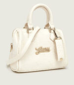 GUESS ΜΠΕΖ ΛΕΥΚΟ MINI HANDBAG ΤΣΑΝΤΑ - Image 3
