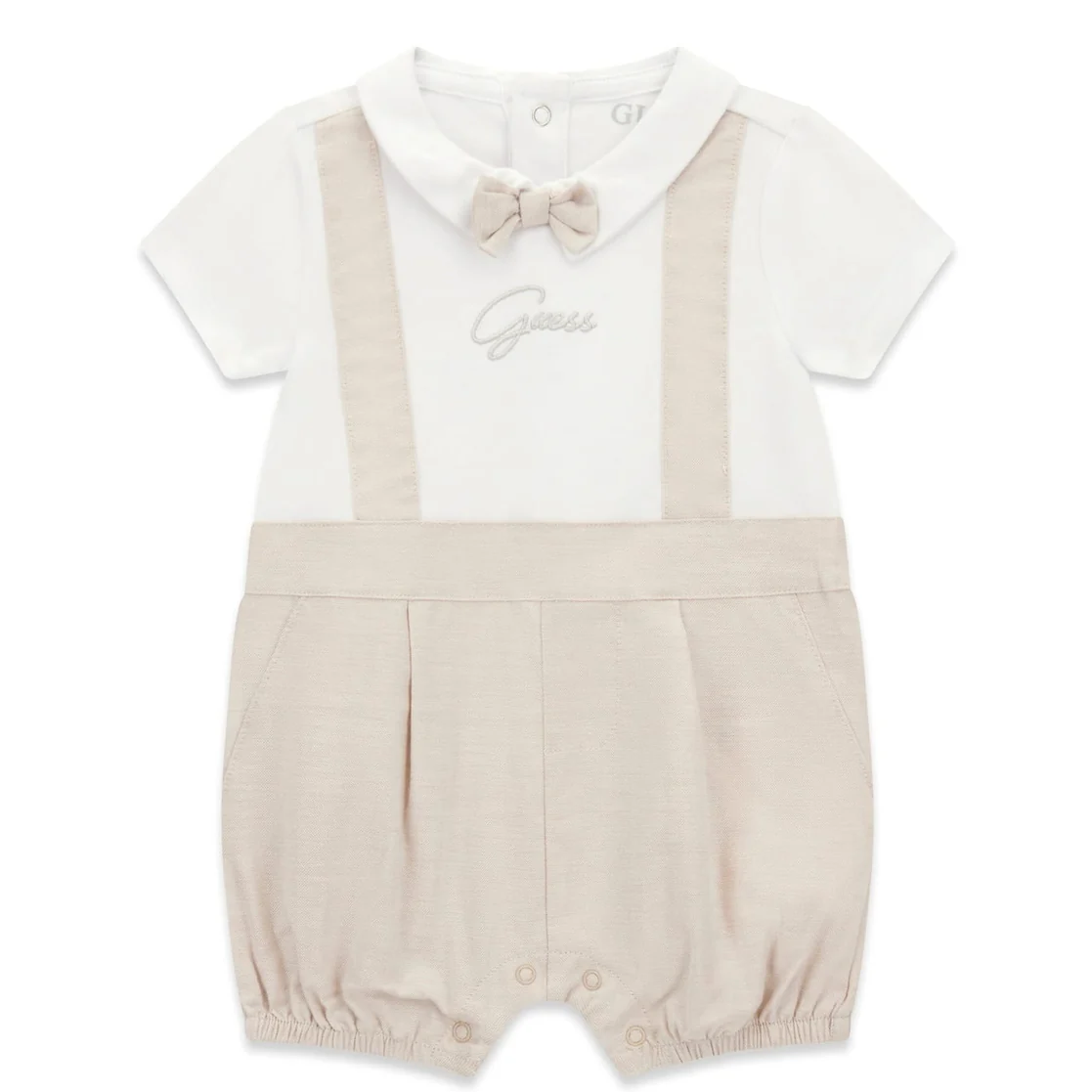 pe26-guess-p6rg03j1300-g1l9_1117x1117 GUESS SHORTIE CEREMONY MIXED FABRIC ΦΟΡΜΑΚΙ - Image 1