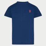 TRUSSARDI T-SHIRT TANSARGA ΜΠΛΟΥΖΑ ΣΚΟΥΡΟ ΜΠΛΕ