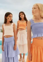 MOLO SET CROP TOP & LONG SKIRT PINK - Image 7