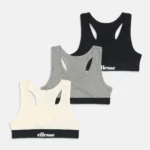 ELLESSE CROP TOP EMILIO 3PK ΜΠΟΥΣΤΑΚΙ