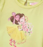 ORIGINAL MARINES T-SHIRT RHINESTONE ΜΠΛΟΥΖΑ ΚΙΤΡΙΝΟ - Image 3